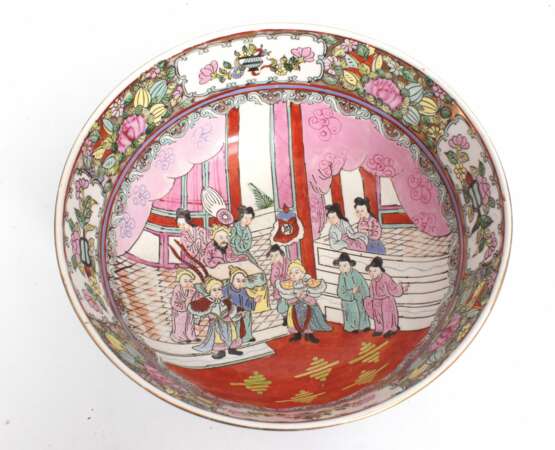 Painted porcelain bowl Porcelain At the turn of 19th -20th century - photo 3