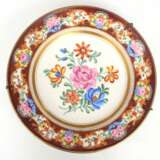 Decorative porcelain plate Porcelain Early 20th century - photo 1