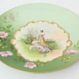 Decorative porcelain plate Porcelain At the turn of 19th -20th century - photo 4
