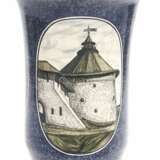 Ceramic vase Pskov Fortress Ceramic Mid-20th century - photo 1