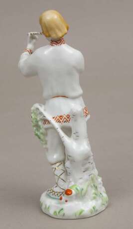 Porcelain figurineLel (Young man with a pipe) Porcelain Mid-20th century - photo 4