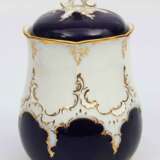 Ustensile en porcelaine avec couvercle Porzellan Early 20th century - Foto 1