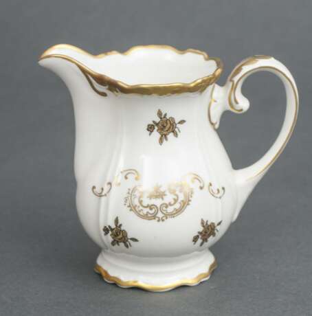 Service &agrave; th&eacute; et &agrave; caf&eacute; en porcelaine pour 5 personnes Porcelaine Mid-20th century - photo 5