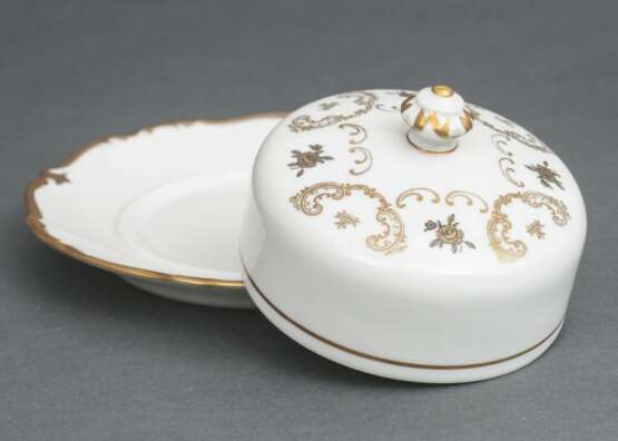 Porcelain tea - cofee set for 5 person`s Porcelain Mid-20th century - photo 8