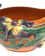 Keramik. Vase en porcelaine `Fleurs` 