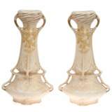 Ensemble de vases de style Art Nouveau (3 pcs.) Porzellan Early 19th century - Foto 3