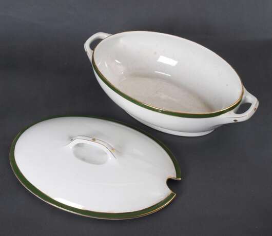 Faience dinner set Faience At the turn of 19th -20th century - photo 6