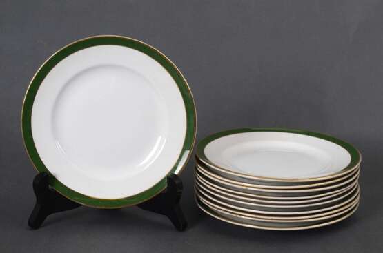Faience dinner set Faience At the turn of 19th -20th century - photo 8