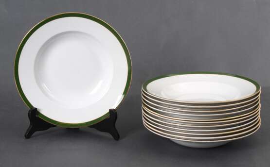 Faience dinner set Faience At the turn of 19th -20th century - photo 10