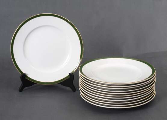 Faience dinner set Faience At the turn of 19th -20th century - photo 11