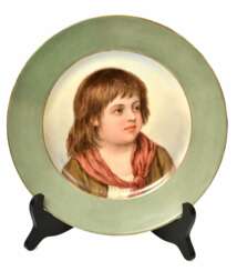 Assiette en porcelaine fran&ccedil;aise de Wilhelms Timms (1820-1895) 