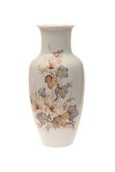 Vase en porcelaine Hibiscus 