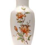 Vase en porcelaine Magnolia Porcelaine Mid-20th century - photo 2