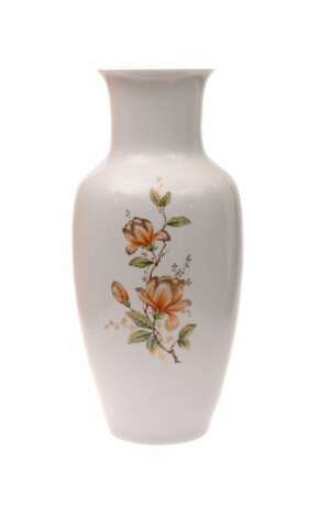 Porcelain vase Magnolia Porcelain Mid-20th century - photo 3