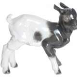 Porcelain figurine Goat Porcelain Early 20th century - photo 2