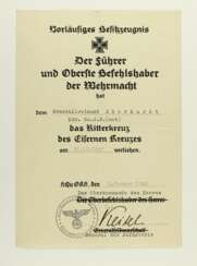 Ritterkreuz des Eisernen Kreuzes 1939,