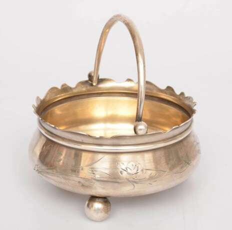 Silver candy dish Silver At the turn of 19th -20th century - photo 2