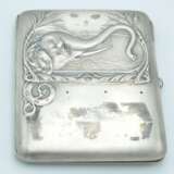 Porte-cigarettes en argent Argent At the turn of 19th -20th century - photo 2