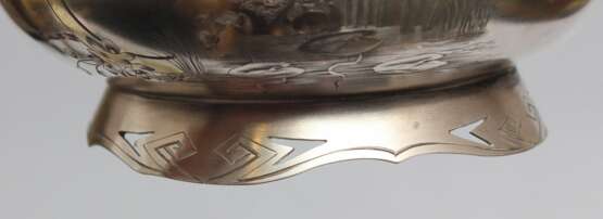 Silver sugar bowl Silver At the turn of 19th -20th century - photo 9