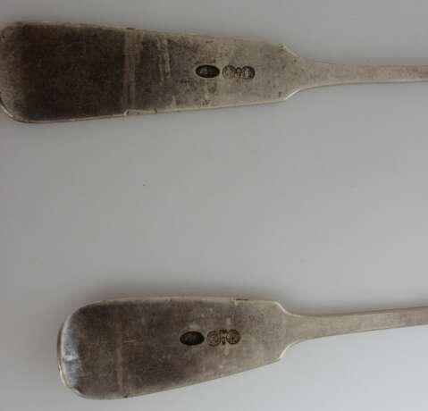 Silver spoons (4 pcs.) Silver Early 20th century - photo 3