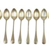 Russian Karl Faberge silver teaspoons 10 pcs. Silver At the turn of 19th -20th century - photo 1