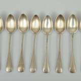 Russian Karl Faberge silver teaspoons 10 pcs. Silver At the turn of 19th -20th century - photo 5