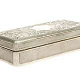 Антикварный редкий серебряный сундук иудаики XIX века Серебро Mid-19th century г. - фото 1
