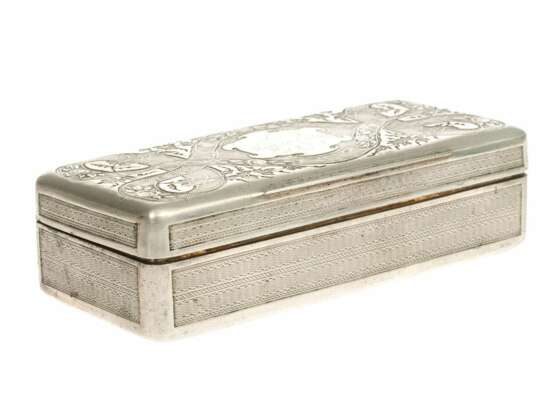 Antique Rare 19th century Judaica Silver chest Silver Mid-19th century - photo 1