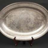 Silver tray Silver 18th century - photo 1