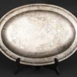Silver tray Silver 18th century - photo 2