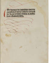 Caracciolo's Sermones de laudibus sanctorum