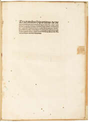 Summenhart's Tractatulus bipartitus de decimis