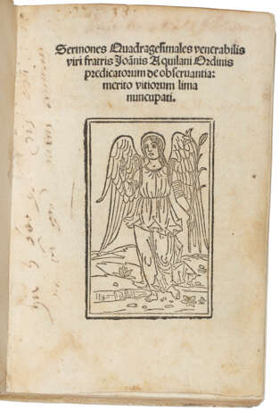 Johannes de Aquila's Sermones quadragesimales - photo 1