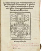 Stephanus Brulefer. Brulefer's Interpretatio in IV libros sententiarum S. Bonaventurae