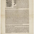 Mandate asserting the Supremacy of King Henry VIII over the Church - Now at the auction