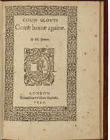 Colins Clouts Come home againe