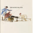 Treasure Island, with an original watercolor - Maintenant aux enchères