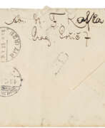 Franz Kafka. An envelope addressed to Felice Bauer