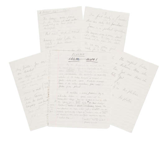 A draft of Jail Notes and related letters and documents - Foto 7