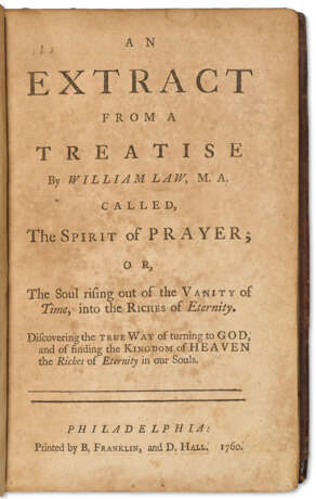 A Collection of Devotional Tracts, including "Observations on the inslaving ... of Negroes" - photo 3
