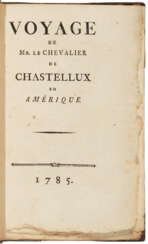 Voyage de Mr. Le Chevalier de Chastellux en Amérique