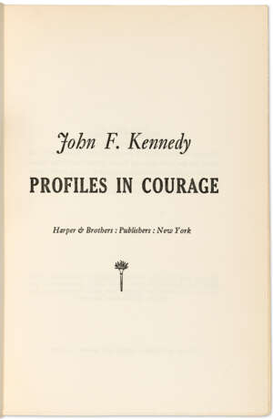 Profiles in Courage, Alfred Eisenstaedt's copy - photo 2