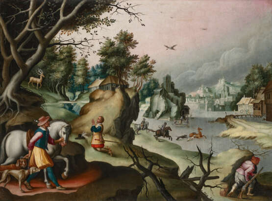 CIRCLE OF JAN VAN DER STRAET, CALLED STRADANUS (BRUGES 1523-1605 FLORENCE) - фото 1