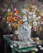 Svitlana Serrano (né en 1966). Buquê de flores silvestres