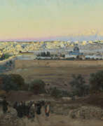 Israël. GUSTAV BAUERNFEIND (SULZ 1848-1904 JERUSALEM)