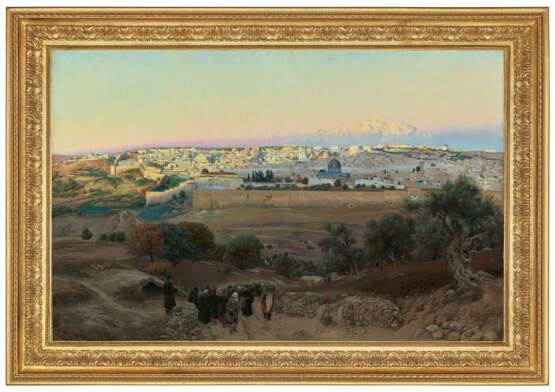 GUSTAV BAUERNFEIND (SULZ 1848-1904 JERUSALEM) - Foto 2