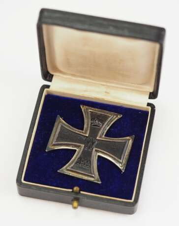 Preussen: Eisernes Kreuz, 1914, 1. Klasse, im Etui - K.A.G. - Foto 1