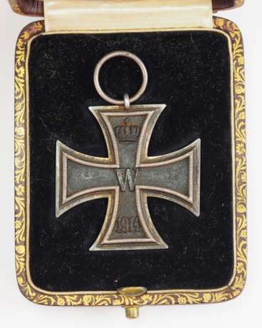 Preussen: Eisernes Kreuz, 1914, 2. Klasse, im Präsentationsetui. - Foto 1