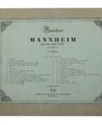 Antiquarische Bücher. Ansichten von Mannheim aus dem Jahre 1782, Mannheim, Verlag…