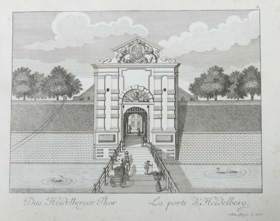 Ansichten von Mannheim aus dem Jahre 1782, Mannheim, Verlag… - фото 3